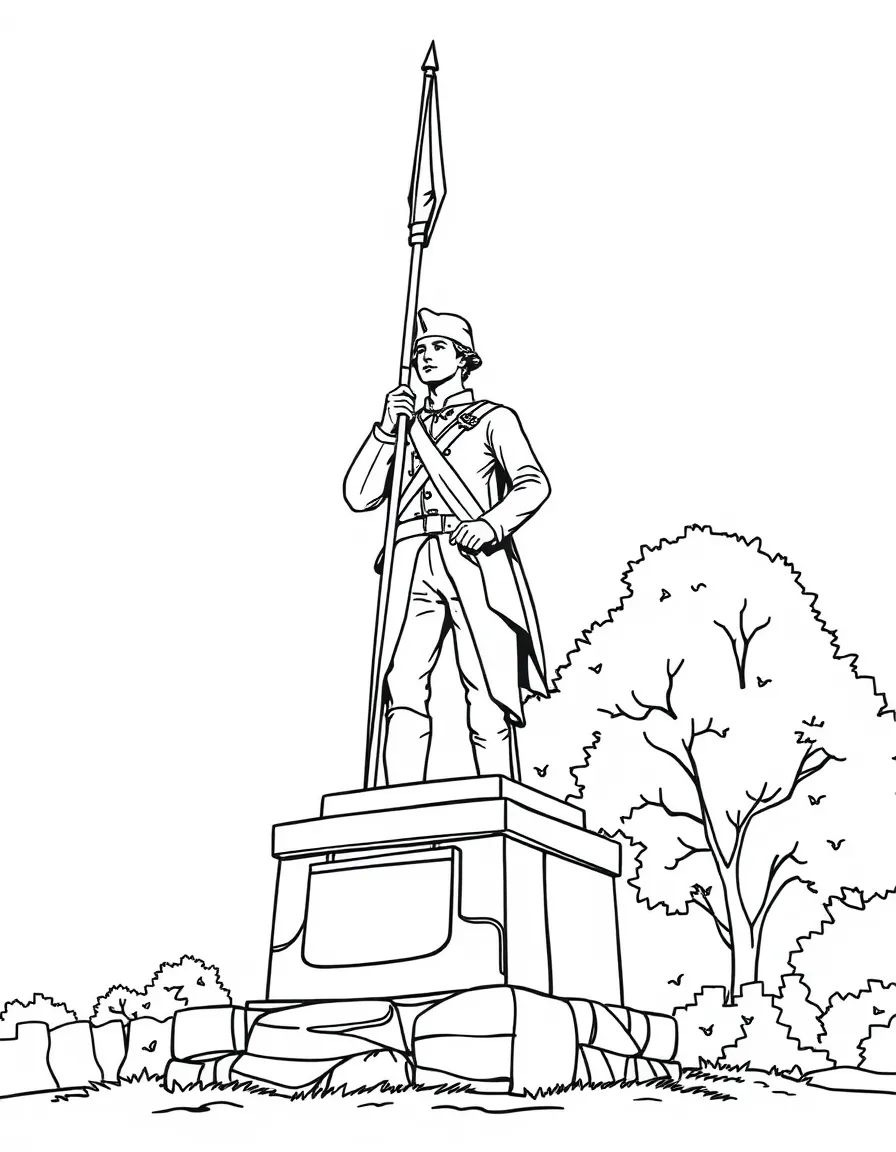 (Massachusetts) Minute Man statue at Lexington and Concord