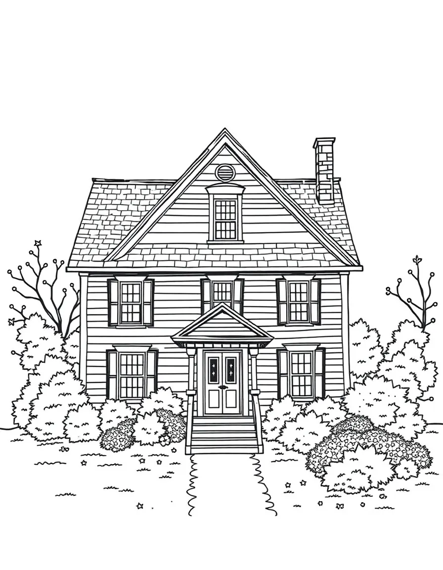 (Massachusetts) Emily Dickinson's house in Amherst