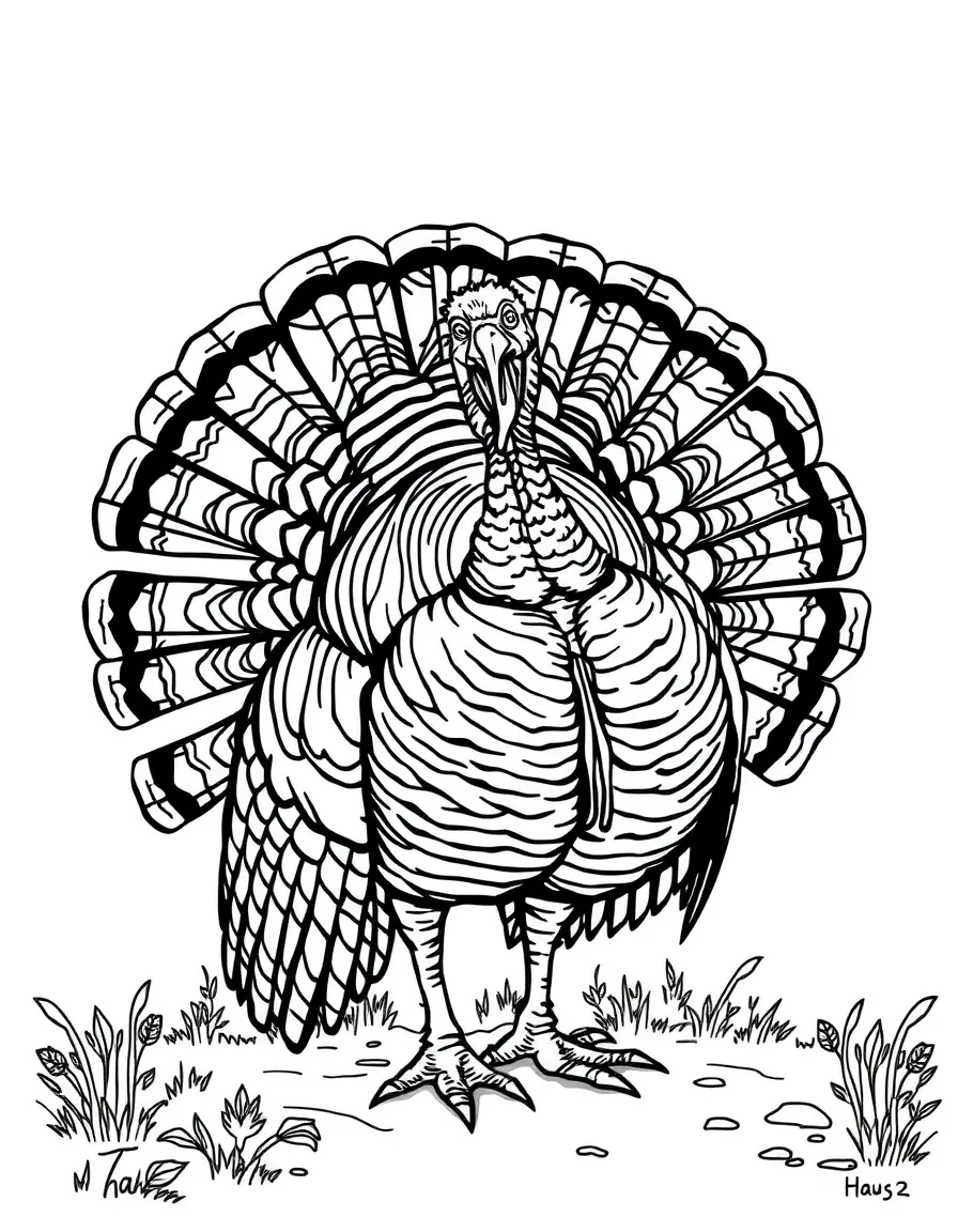 (Massachusetts) Wild turkey, the state bird