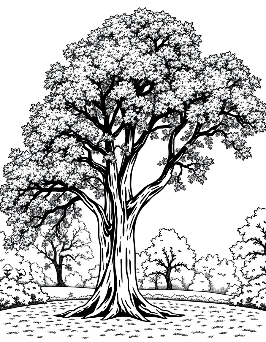 (Massachusetts) American elm tree, the state tree