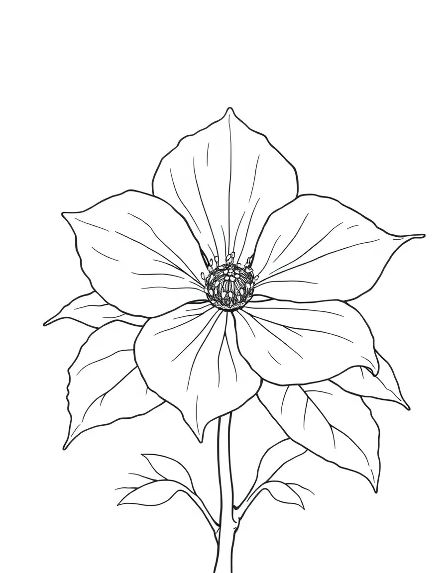 (Virginia) The Virginia state flower, American Dogwood, in full bloom