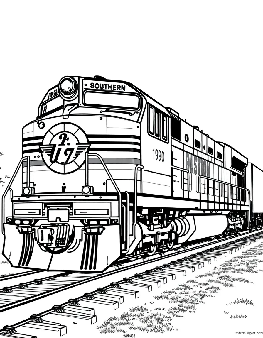 (Virginia) Norfolk Southern Railway locomotive
