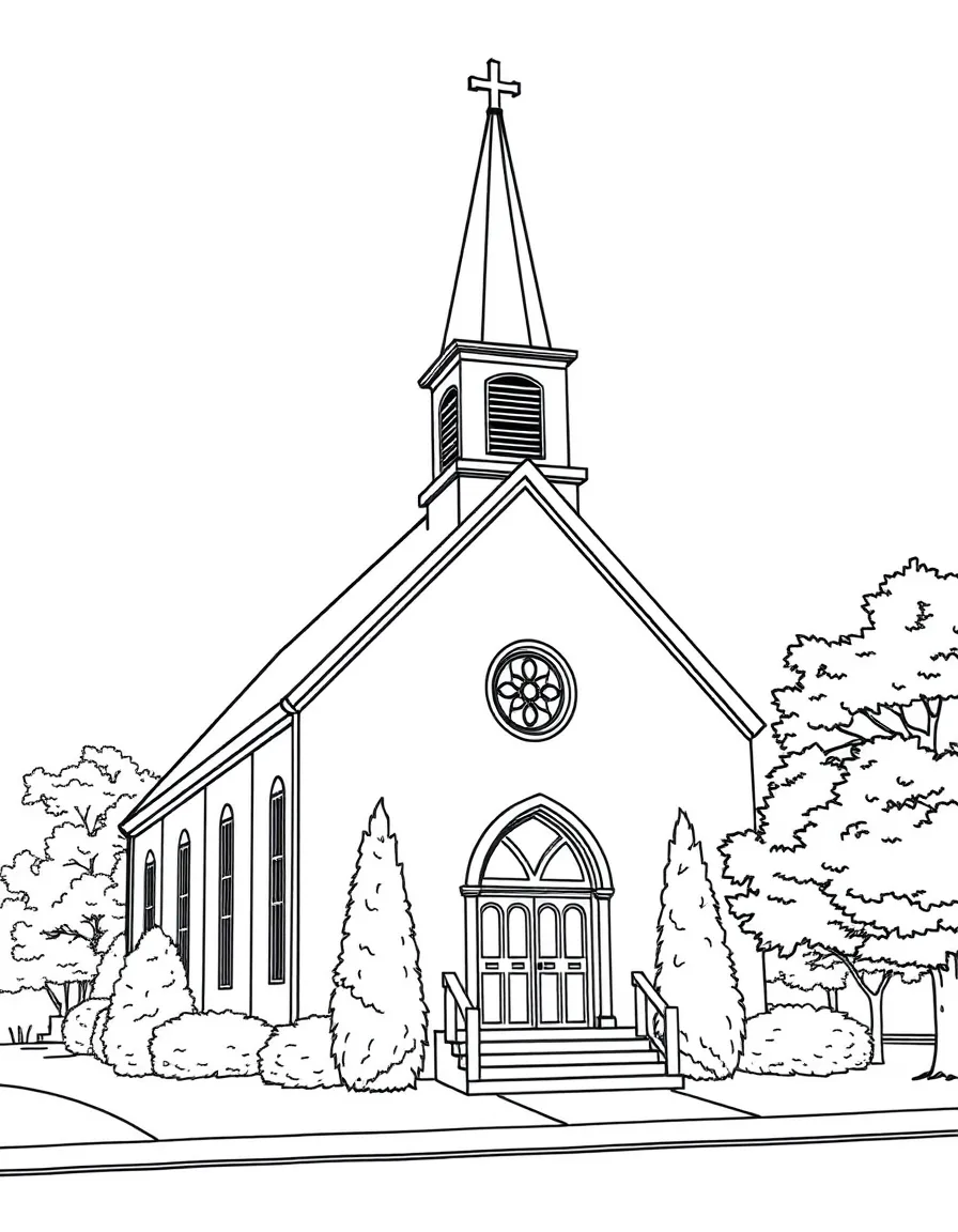 (Virginia) Bruton Parish Church in Williamsburg