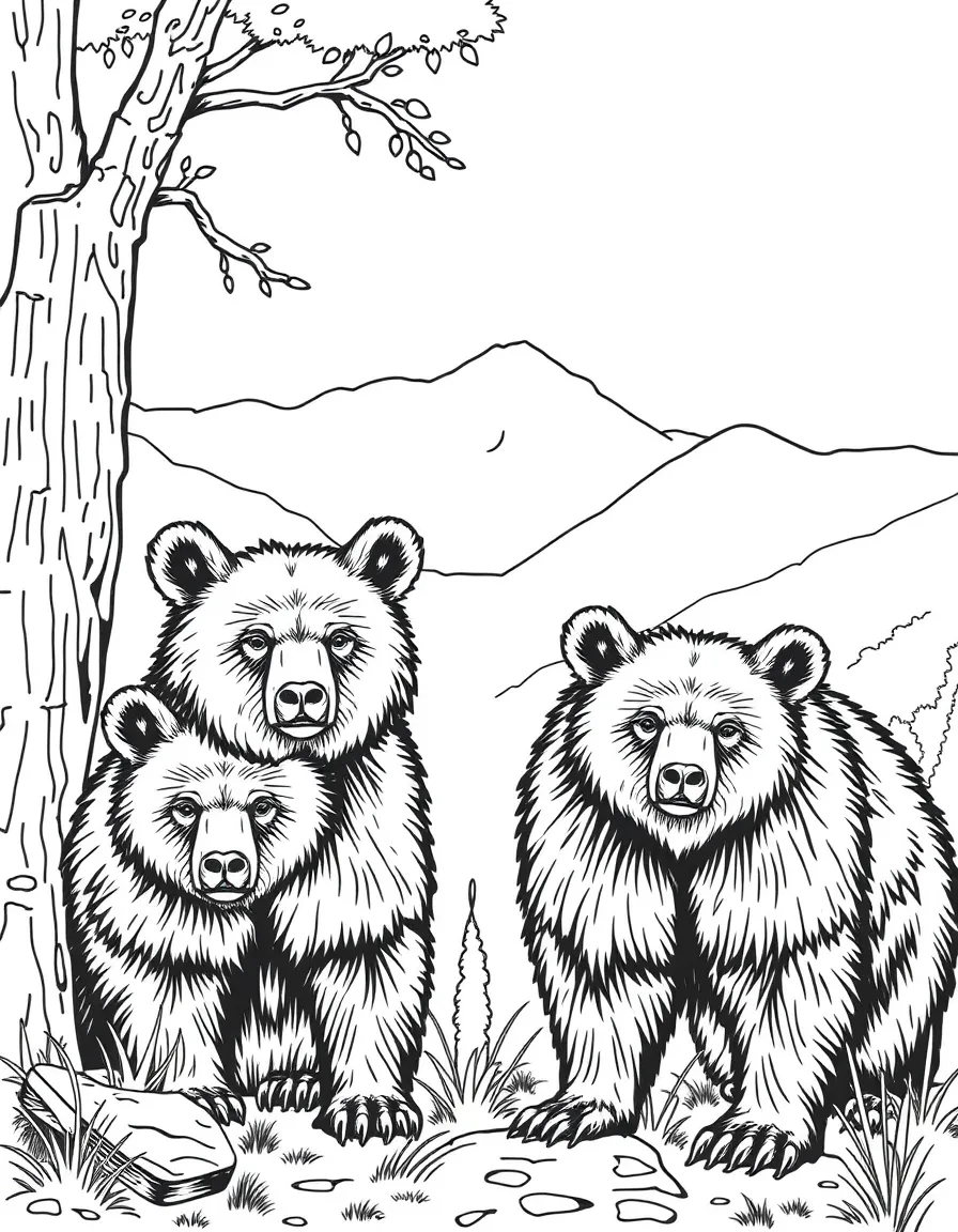 (Virginia) Black bears in Shenandoah National Park