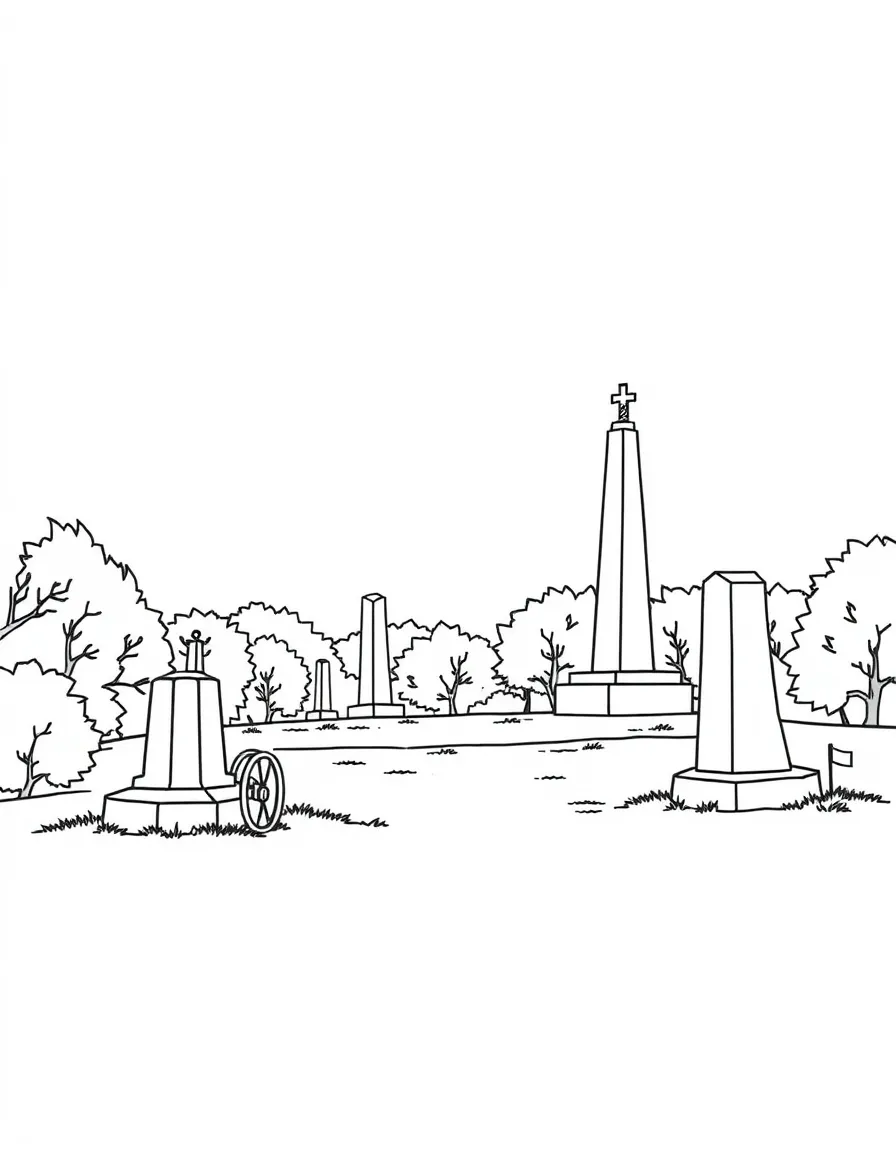 (Virginia) Fredericksburg battlefield monuments