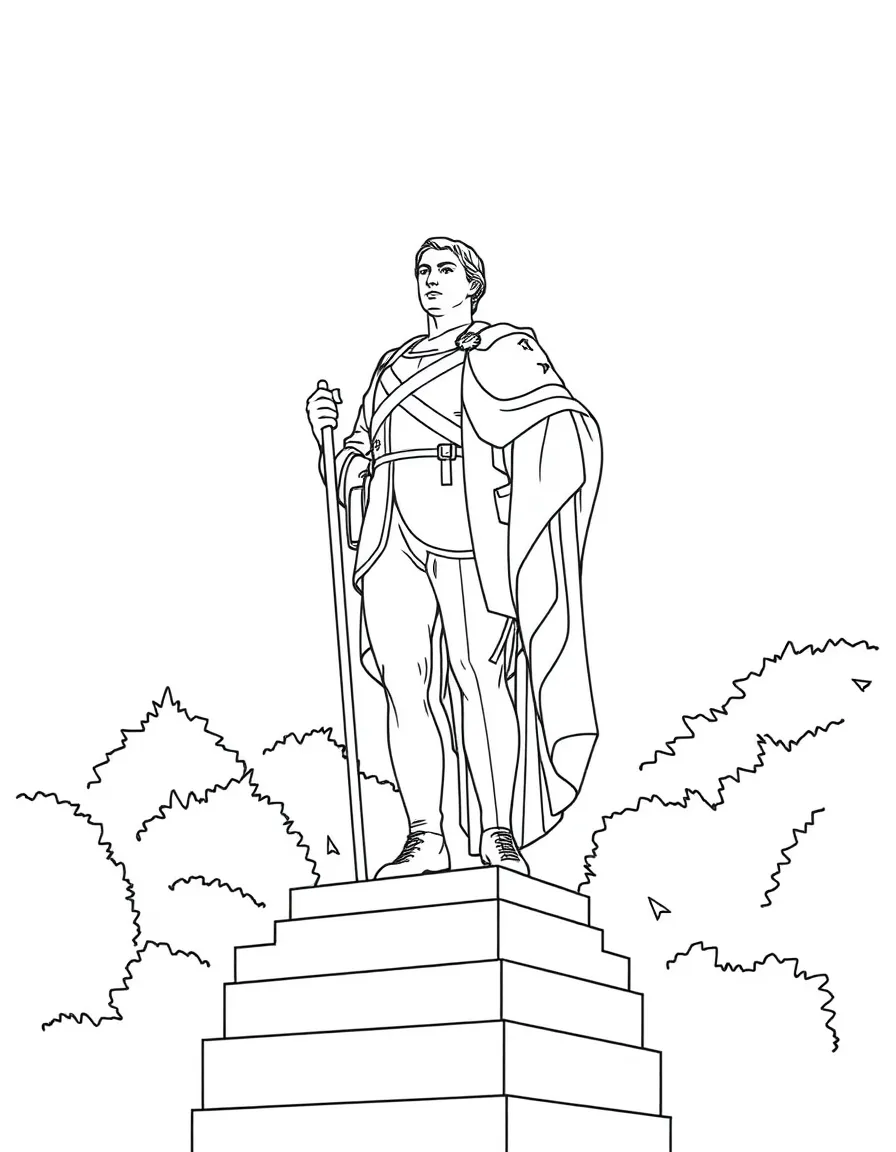 (Virginia) George Mason University patriot statue