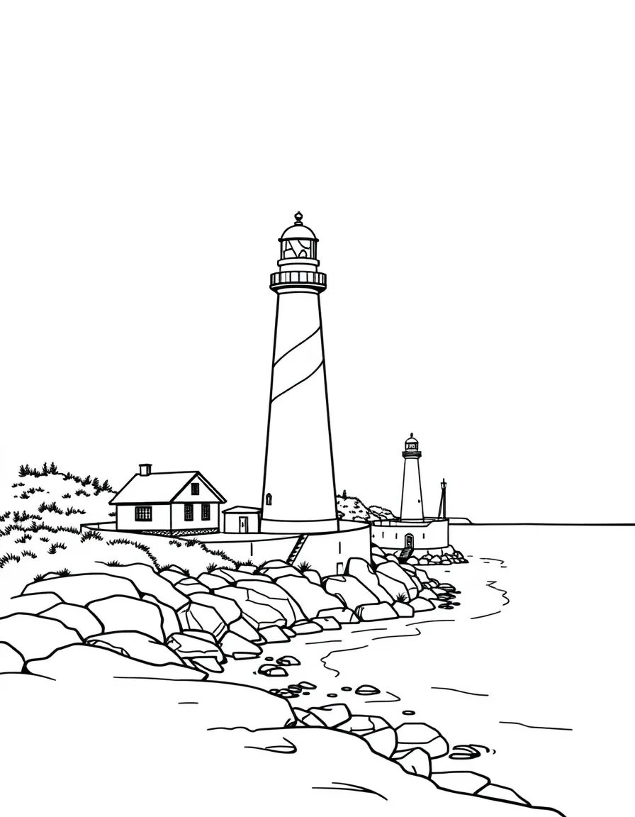(Virginia) Virginia lighthouses along the coast