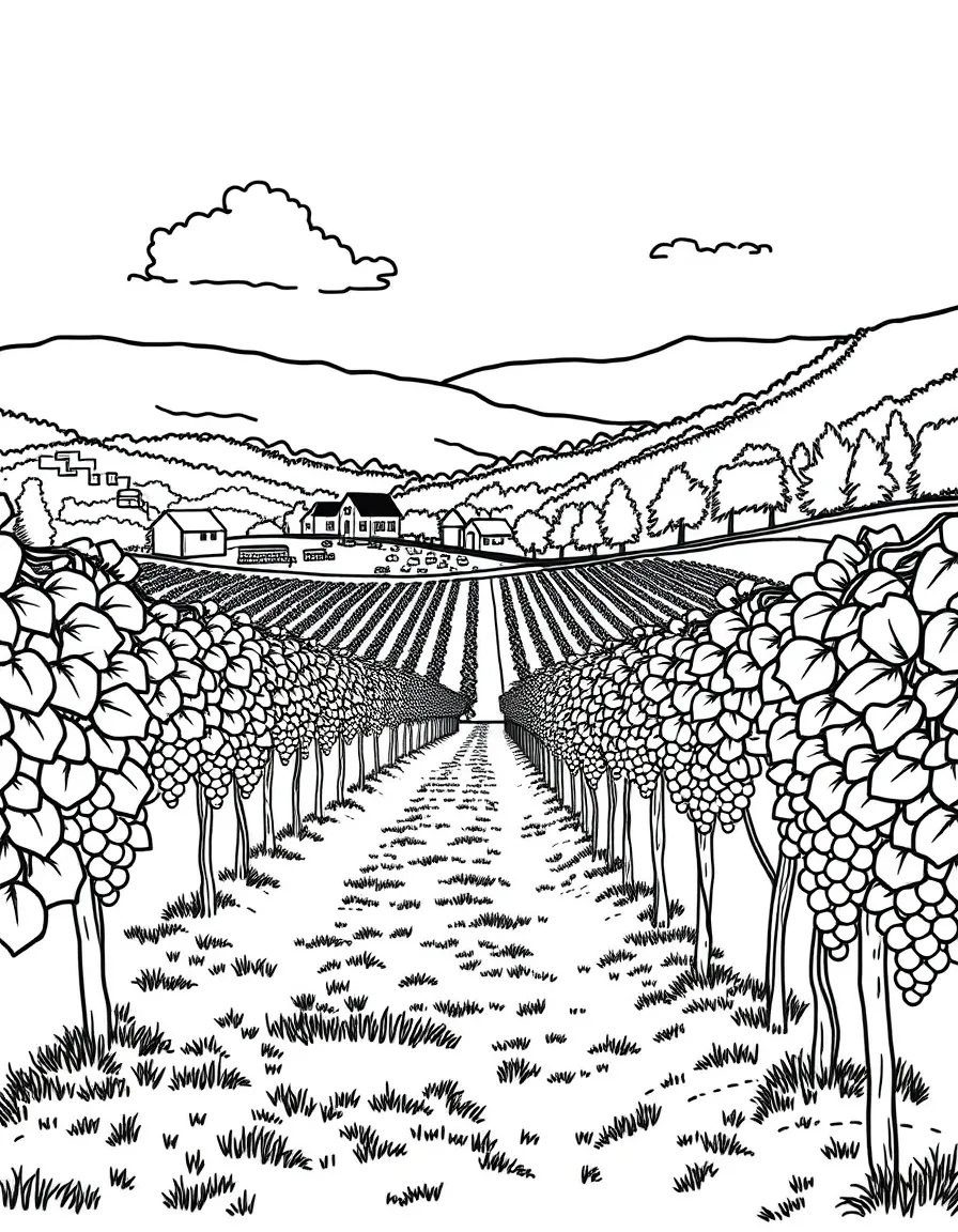 (Virginia) Shenandoah Valley wineries with grape vines
