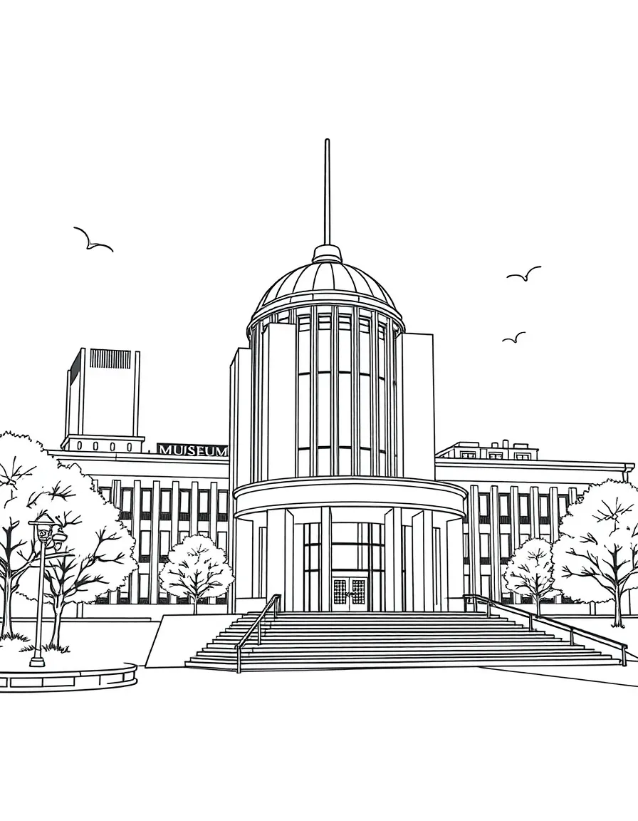 (Illinois) The Museum of Science and Industry building