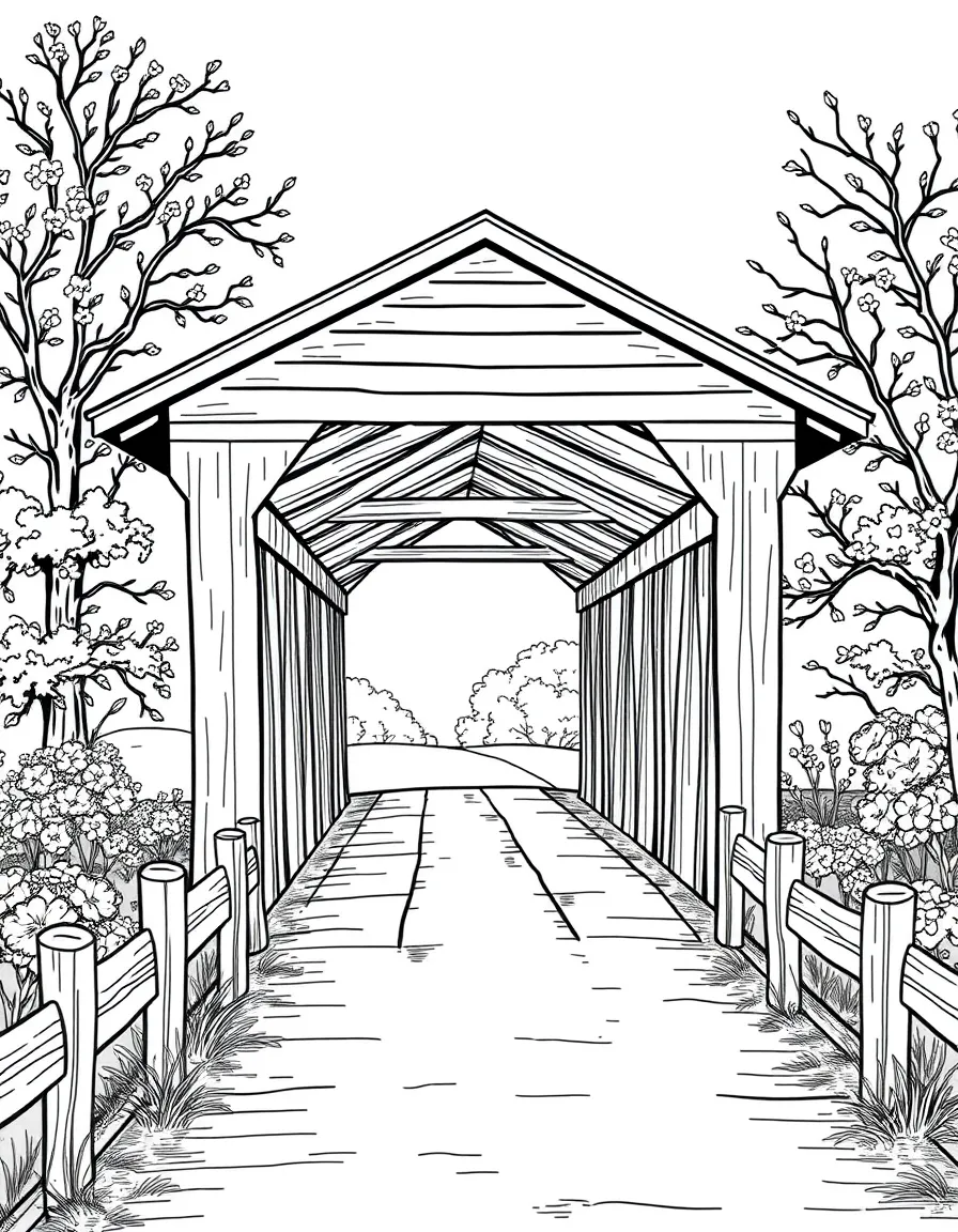 (Iowa) The famous covered bridges of Madison County