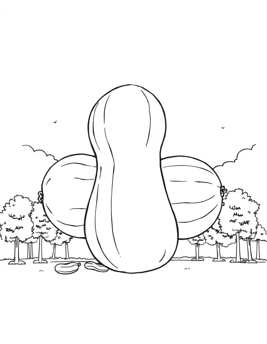 (Alabama) A giant peanut (Dothan is the “Peanut Capital of the World”)