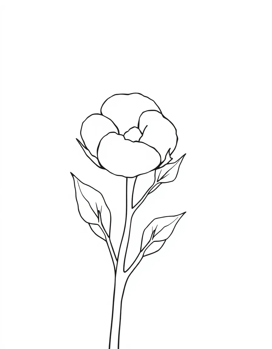 (Alabama) A cotton plant with fluffy white cotton