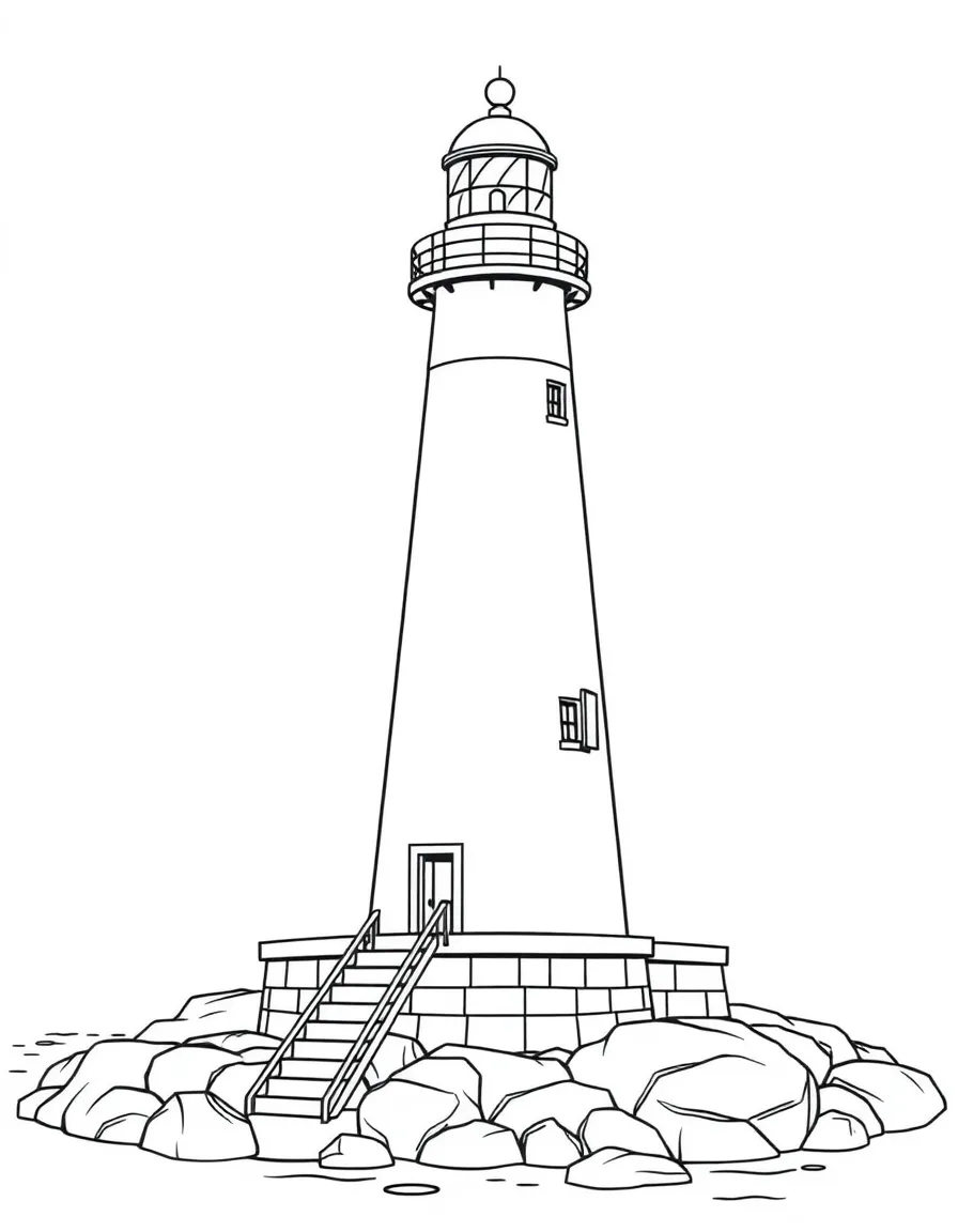 (Connecticut) The famous Mystic Seaport lighthouse