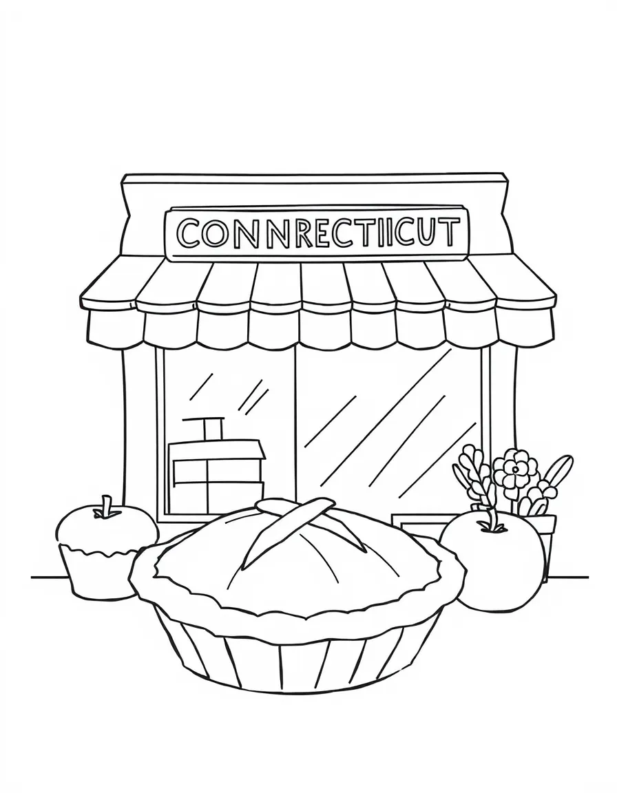 (Connecticut) A local bakery with fresh apple pie