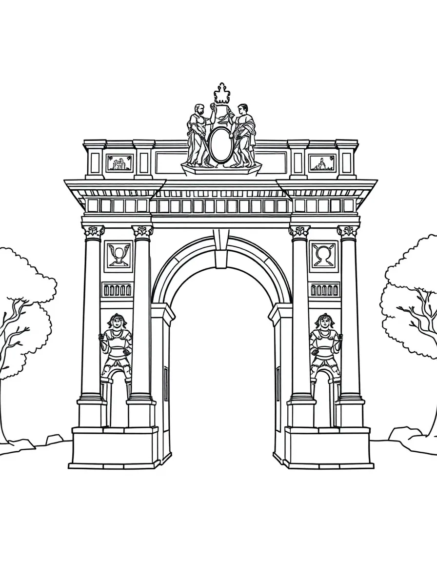 (Italy) The Arch of Constantine in Rome