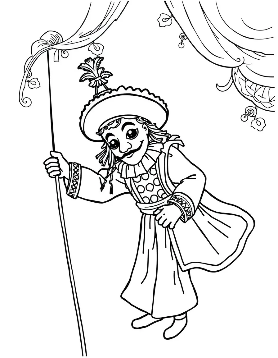 (Italy) A traditional Sicilian puppet