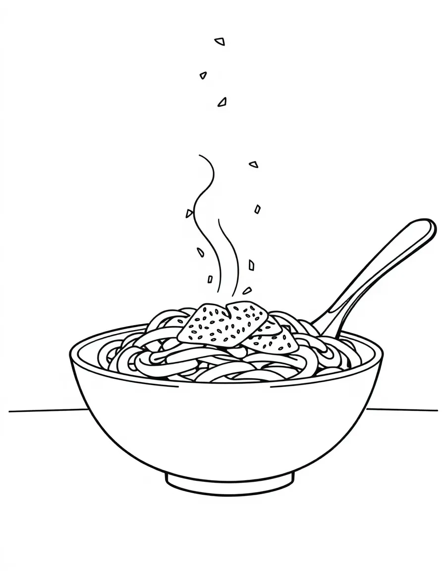 (Italy) A pasta bowl with parmesan cheese
