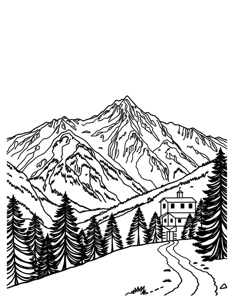 (Italy) A mountain view from northern Italy