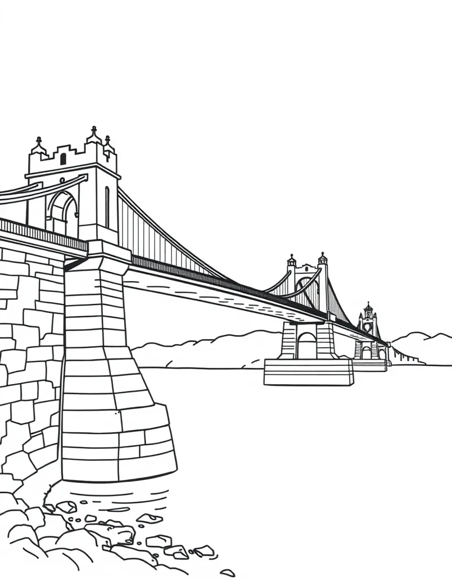 (UK, United Kingdom) Tay Bridge spanning the Firth of Tay