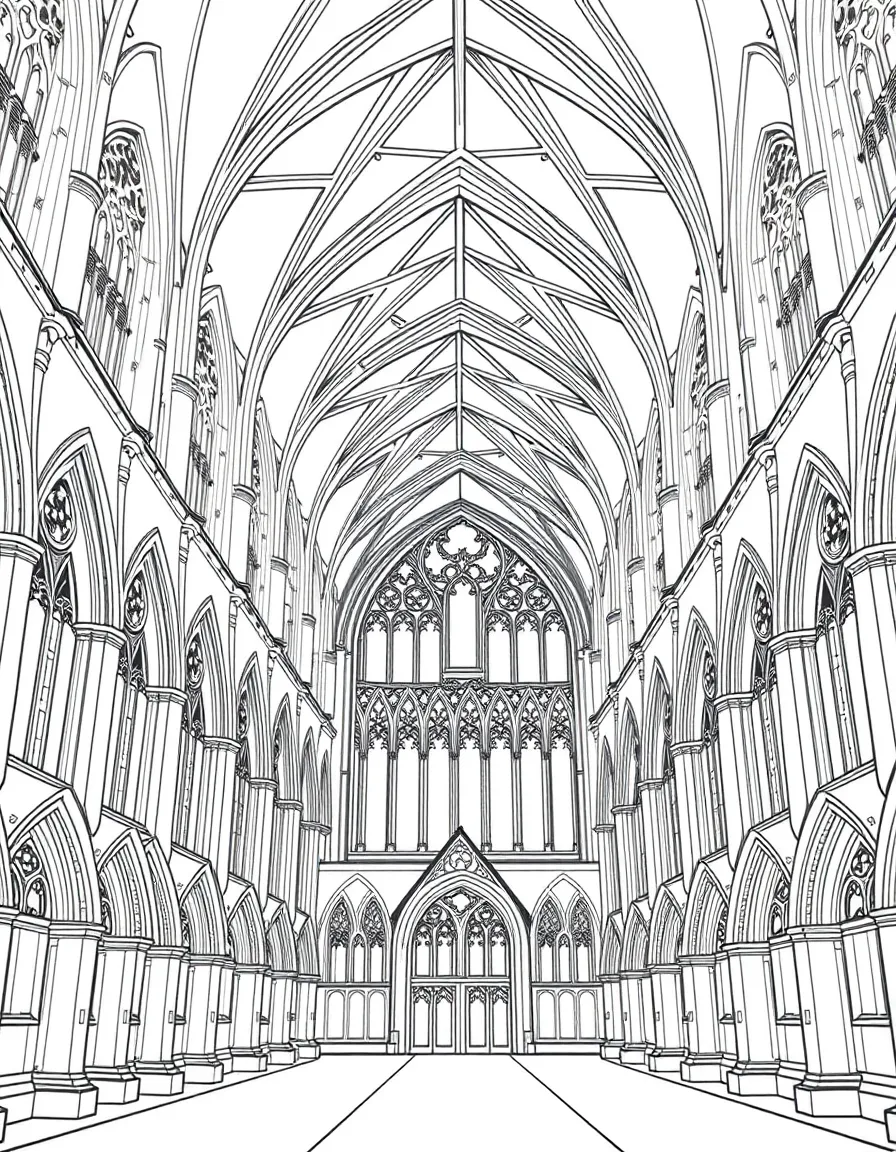 (UK, United Kingdom) King's College Chapel Cambridge with fan vaulting