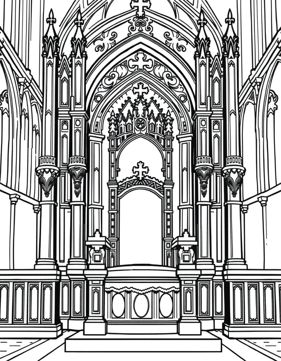 (UK, United Kingdom) Coronation Chair in Westminster Abbey
