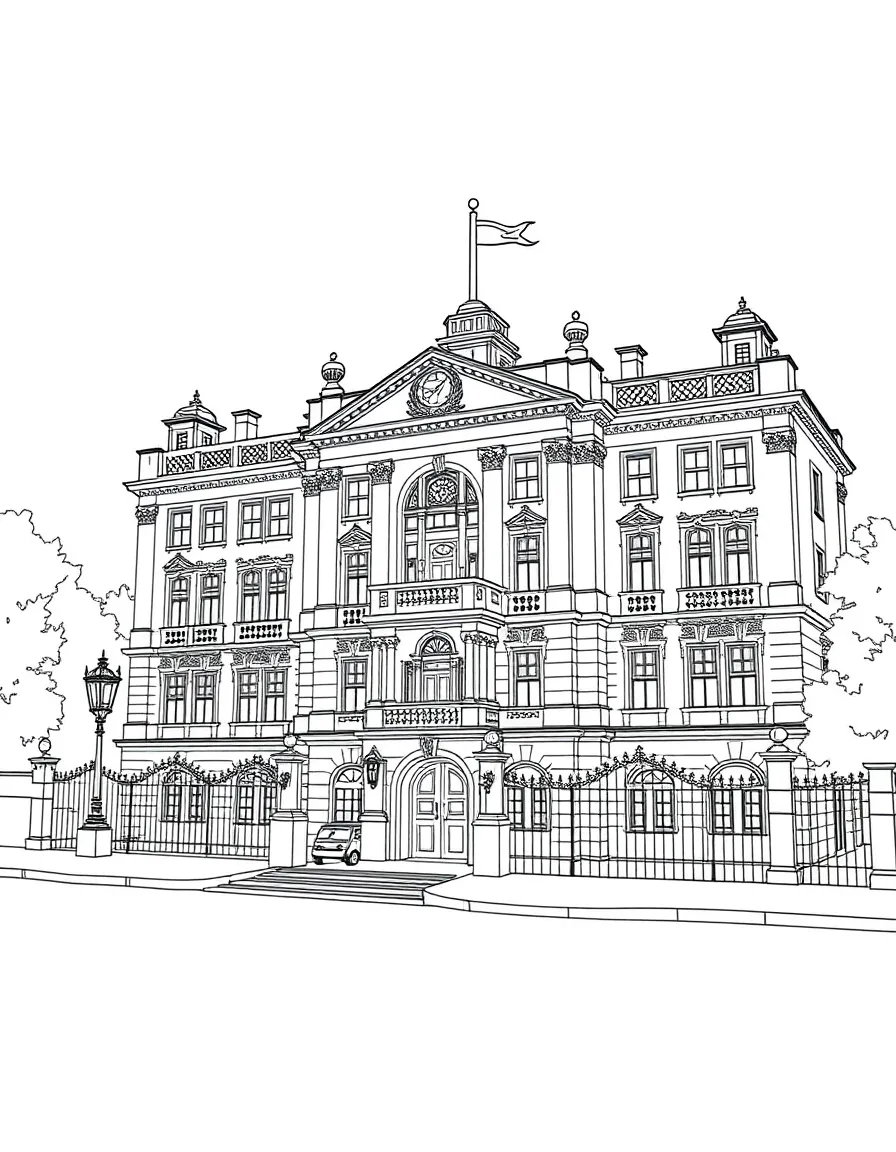 (UK, United Kingdom) Mansion House Lord Mayor's residence