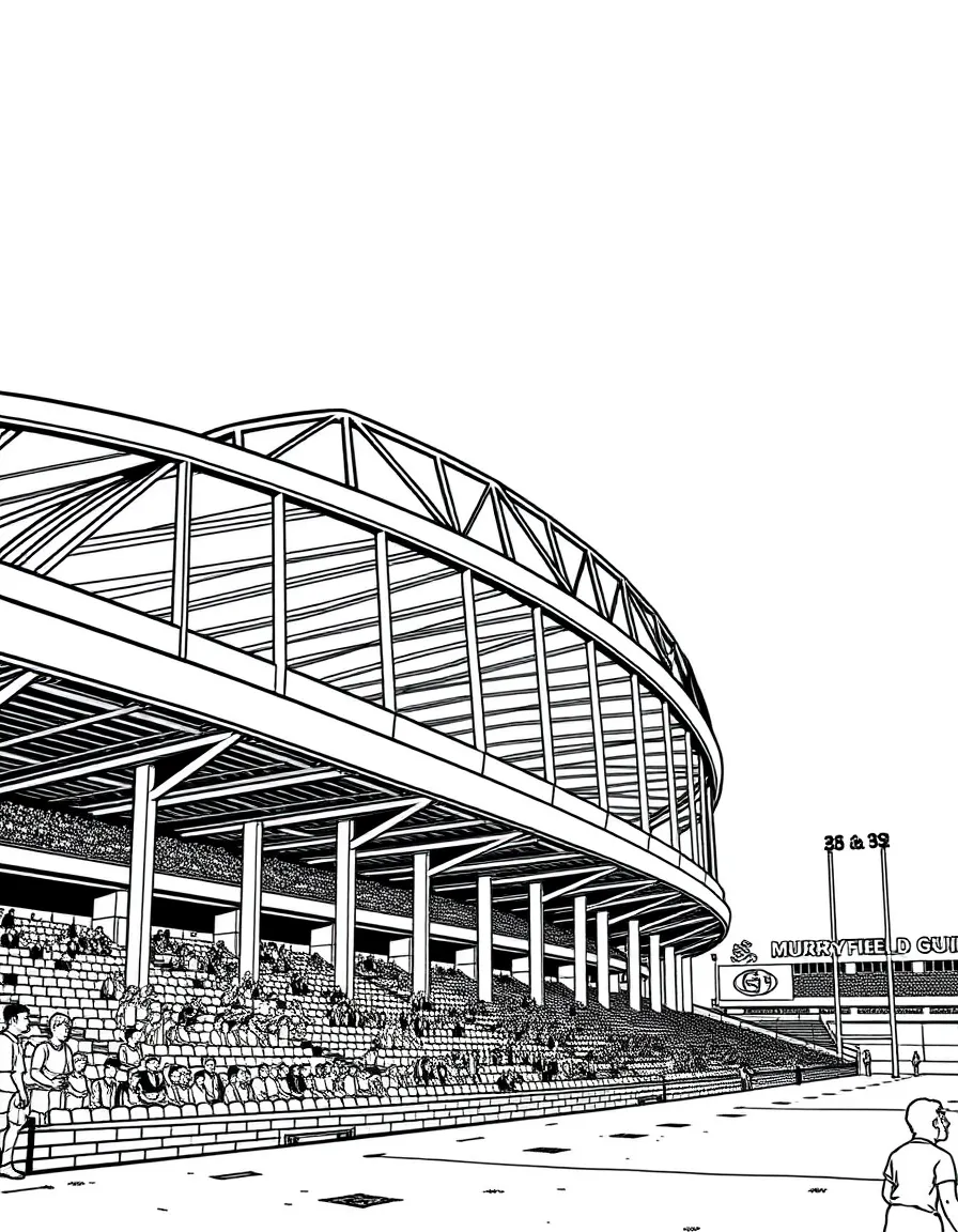 (UK, United Kingdom) Murrayfield Rugby Stadium Edinburgh