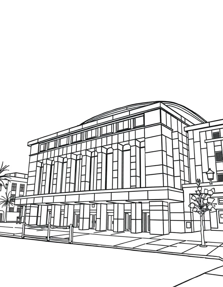 (UK, United Kingdom) National Theatre with brutalist architecture