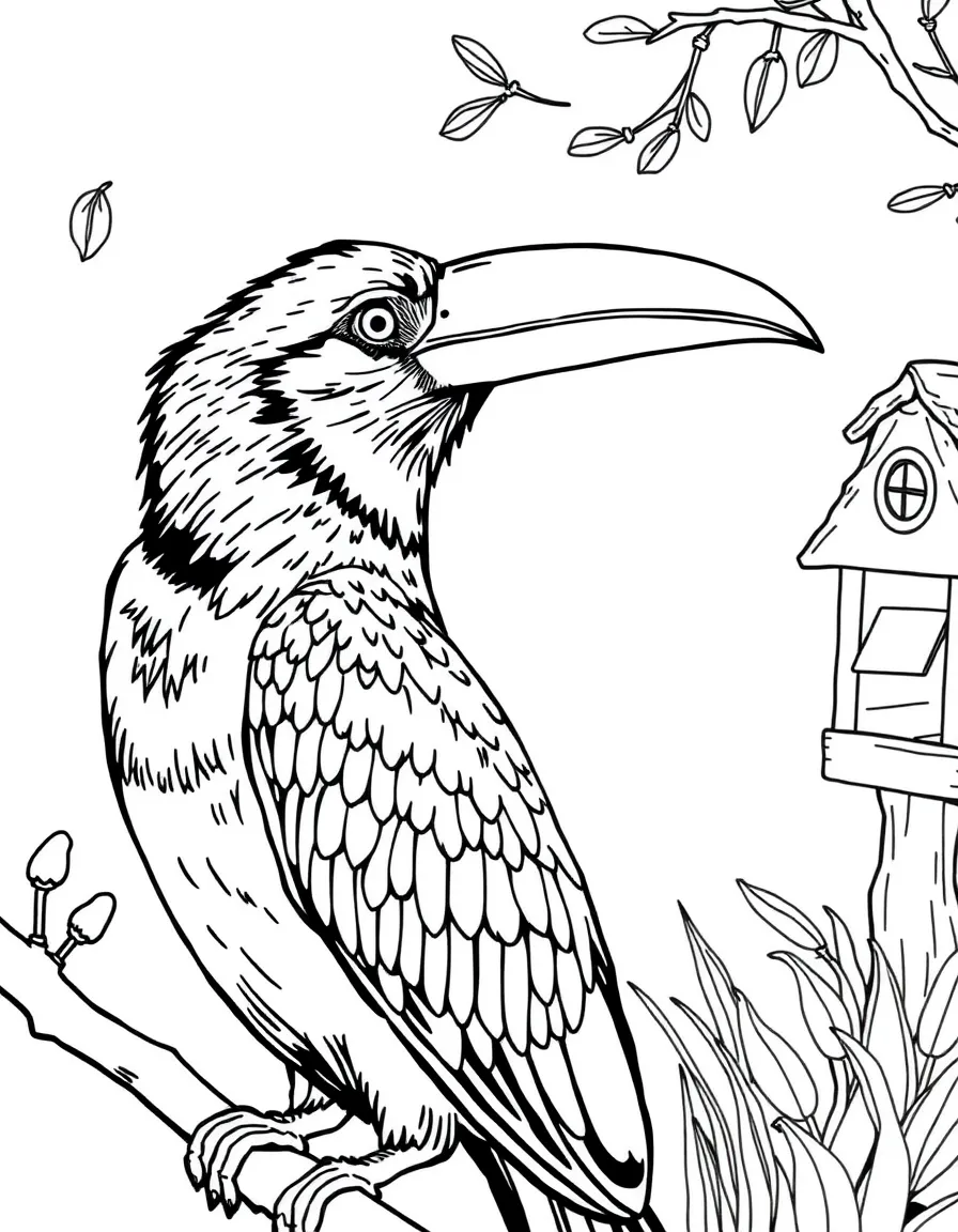 (UK, United Kingdom) Bird sanctuary with observation hides