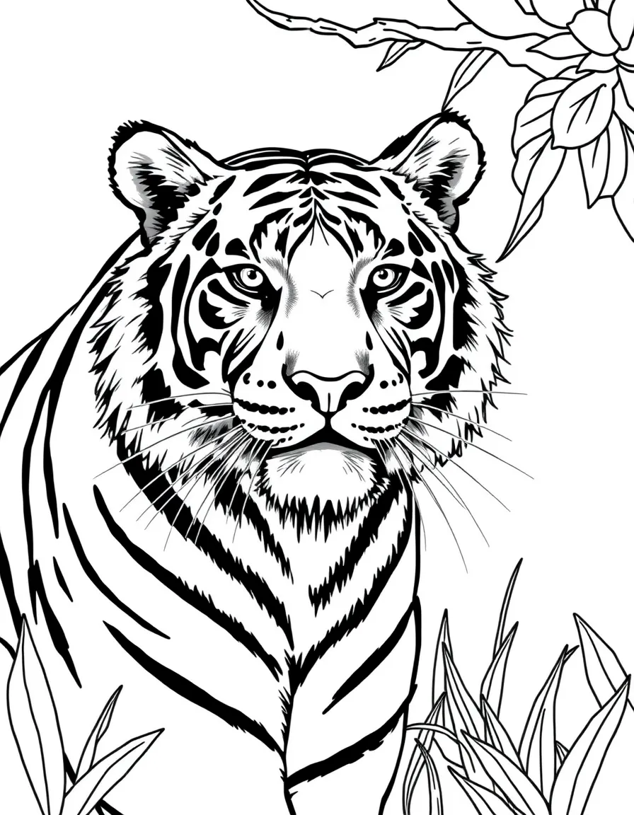 (Georgia) A tiger at Zoo Atlanta