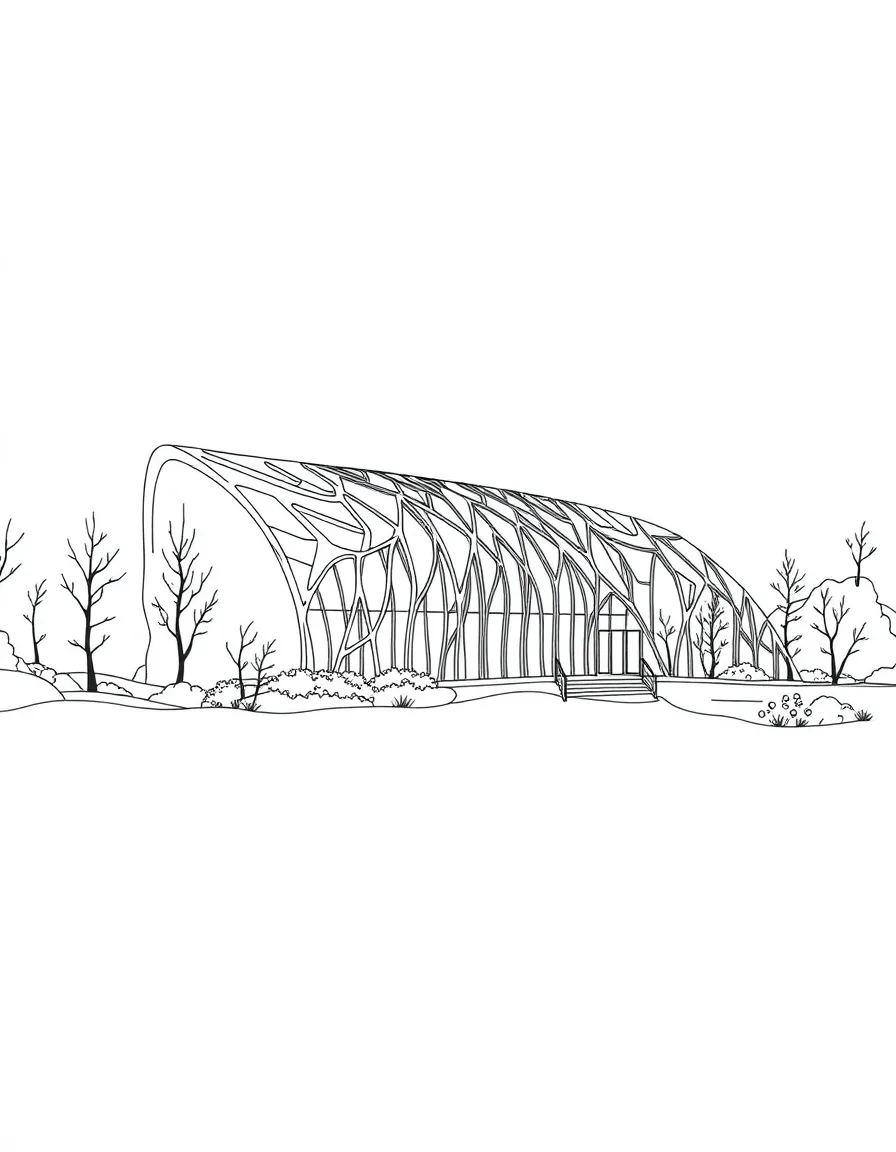 (Arkansas) Crystal Bridges Museum of American Art in Bentonville