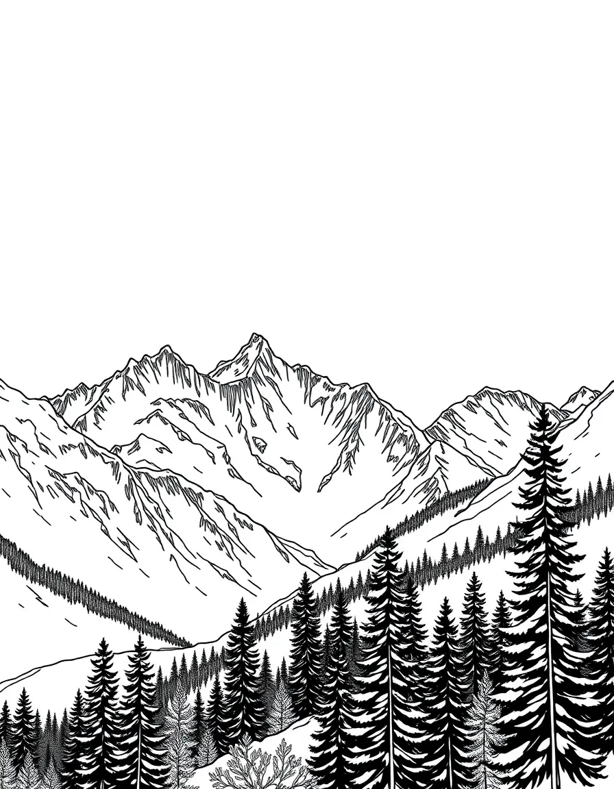 (Colorado) A scenic view of Maroon Bells mountains