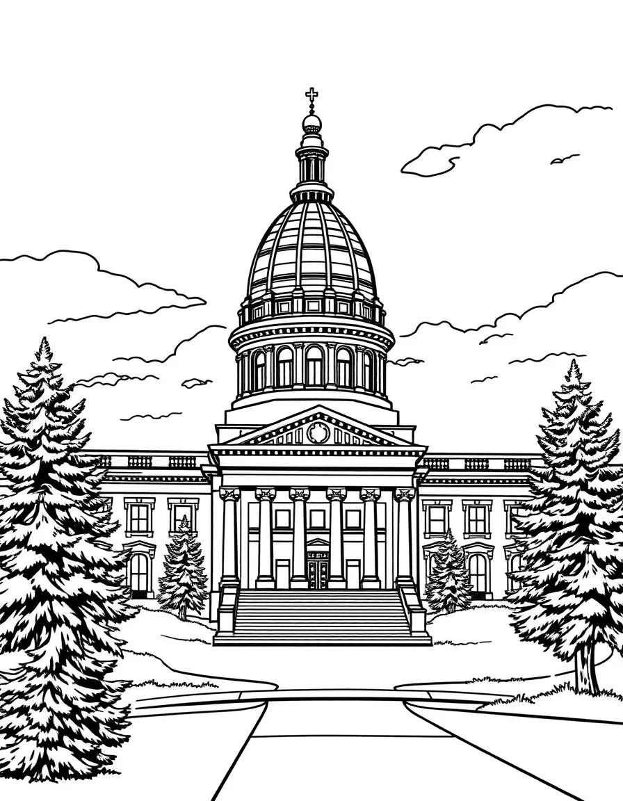 (Colorado) The Colorado State Capitol building