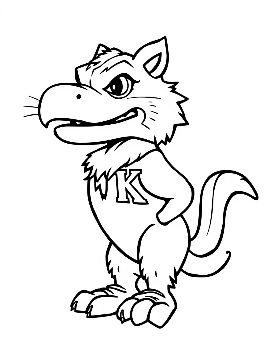 (Kansas) Kansas State University Wildcat mascot