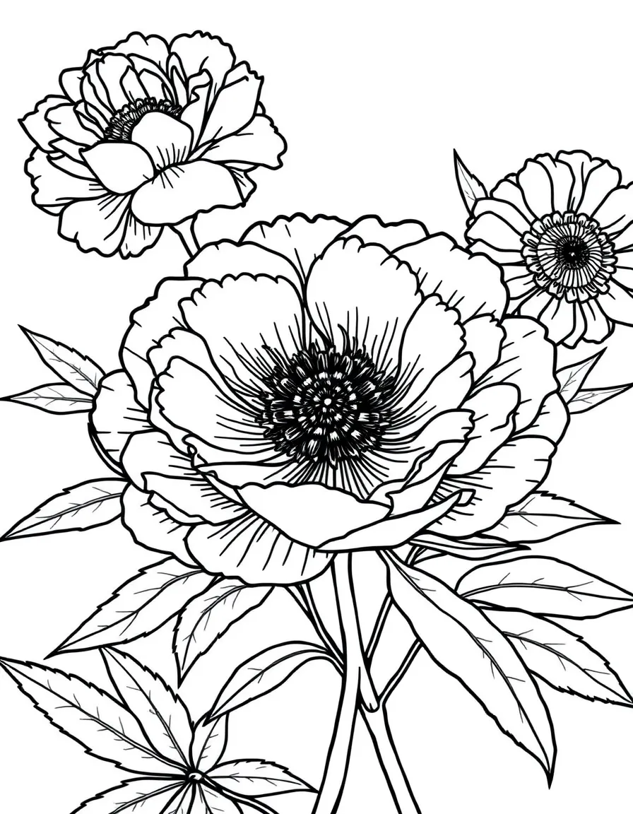 (Indiana) Peony – Indiana’s state flower