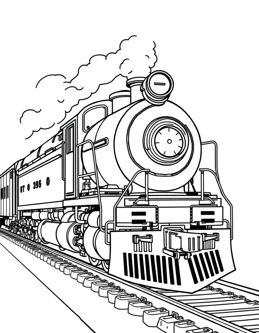 (Indiana) A vintage train at Indiana Railway Museum