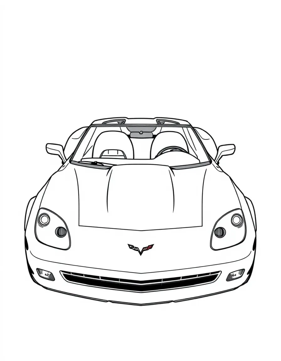 (Kentucky) Corvette sports car (made in Bowling Green, Kentucky)