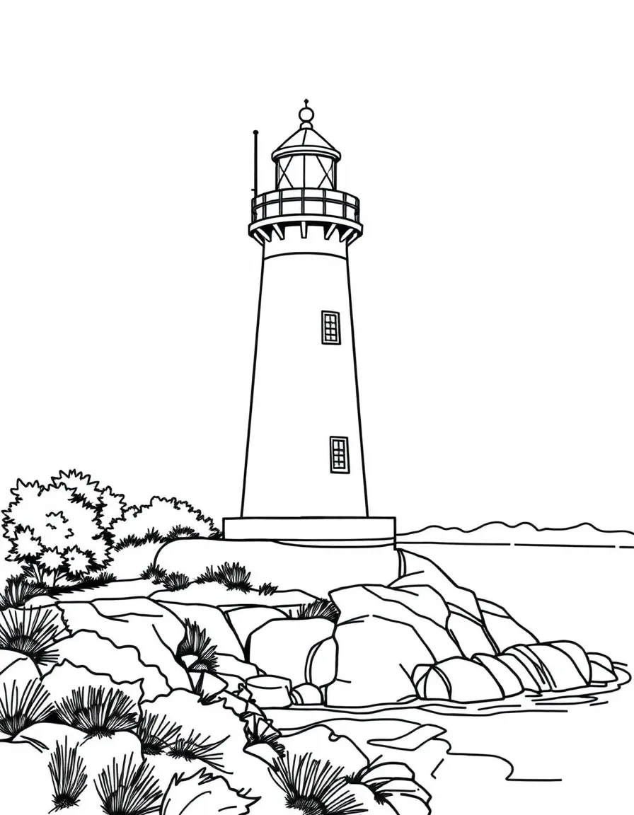 (New York) Lighthouse on Long Island
