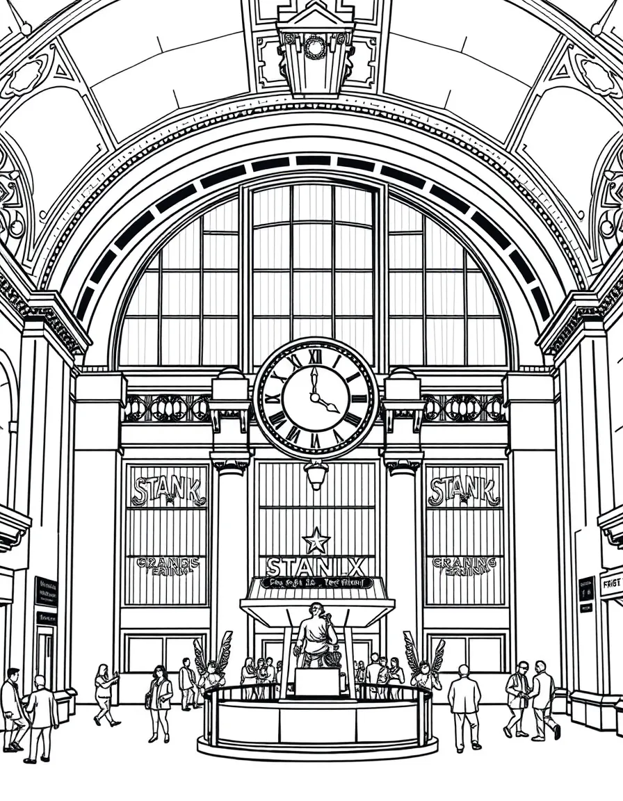(New York) Grand Central Terminal clock