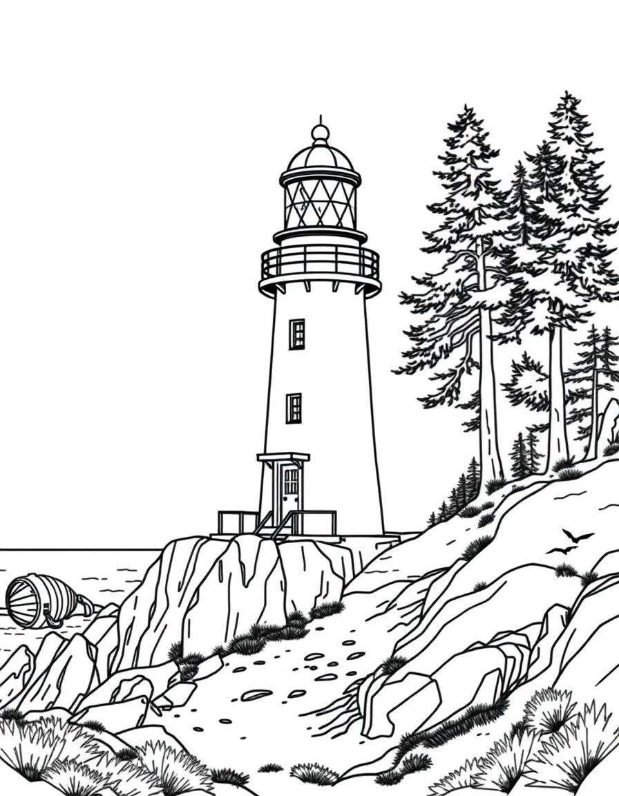 (Oregon) Lighthouse on the Oregon coast