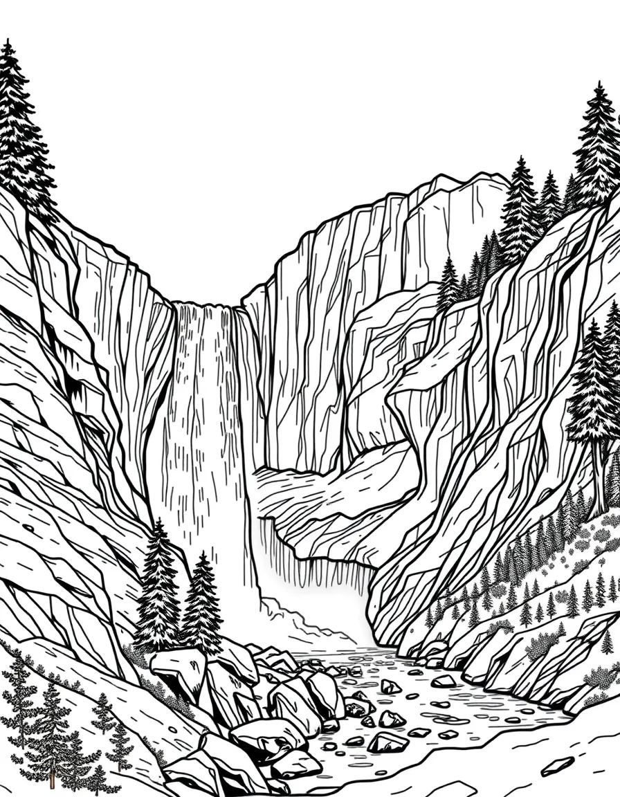 (Oregon) Columbia River Gorge waterfall