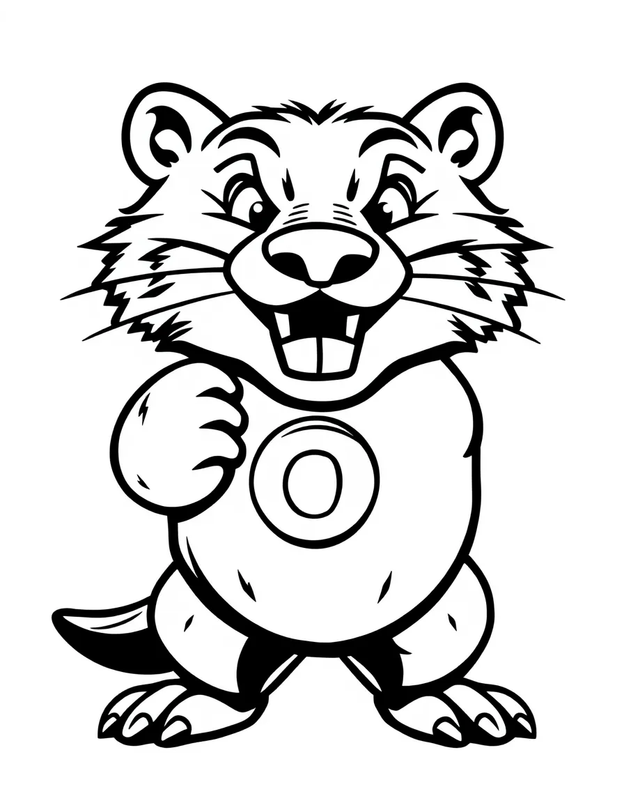 (Oregon) Oregon State Beavers mascot