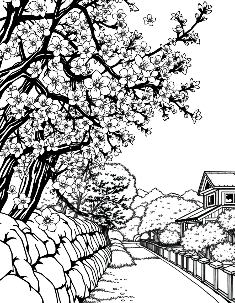 (Oregon) Cherry blossoms in Salem