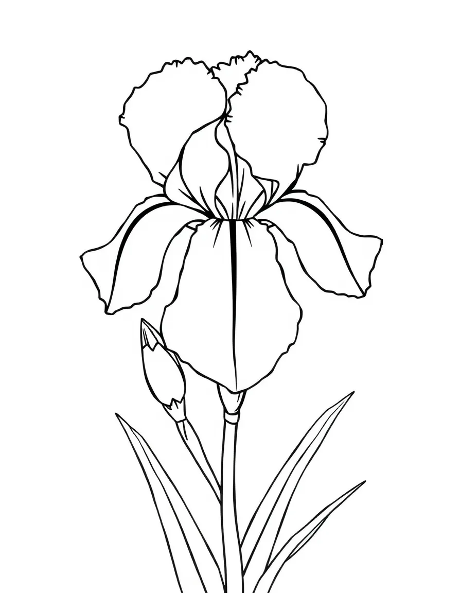(Tennessee) The Tennessee state flower – Iris