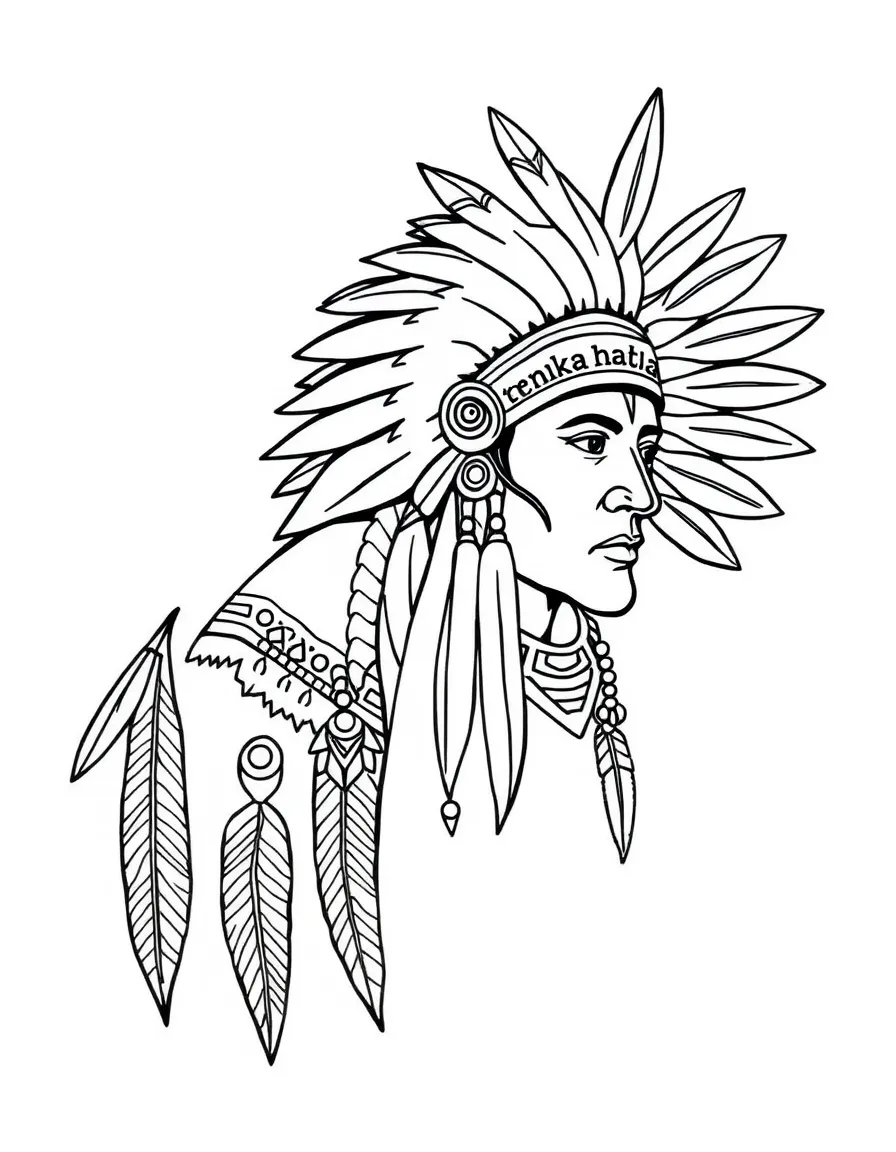 (Nebraska) Native American symbols from Nebraska tribes