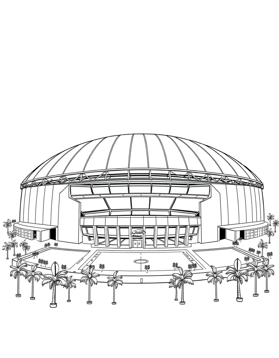 (Louisiana) The Superdome stadium in New Orleans