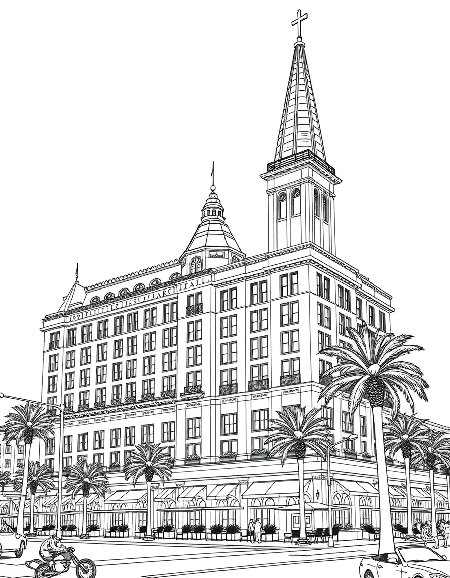 (Louisiana) The Pontchartrain Hotel and its famous rooftop