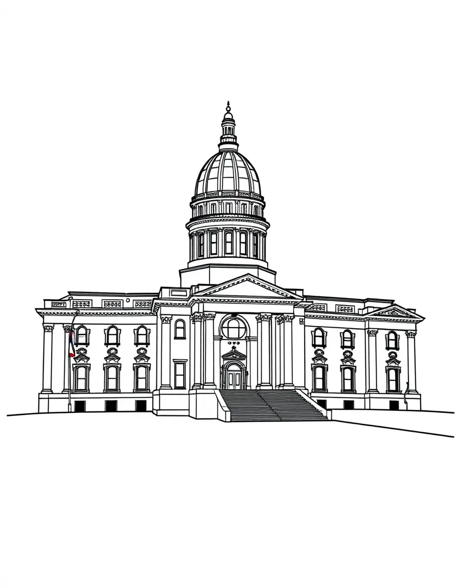 (North Dakota) The North Dakota Capitol building
