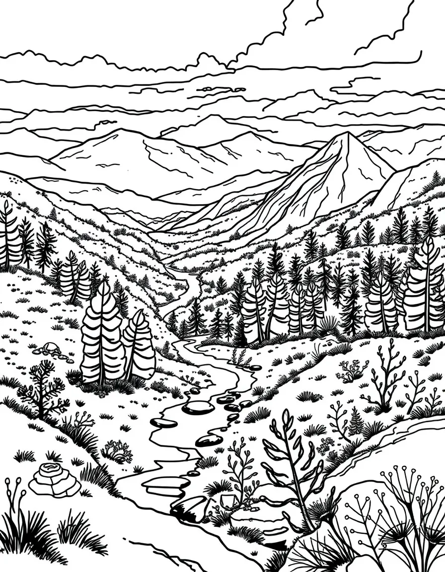 (Missouri) An Ozark Mountains landscape
