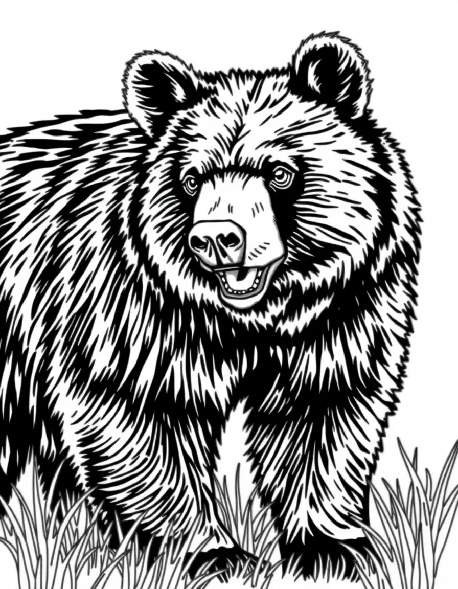 (Missouri) A black bear, native to the Ozarks